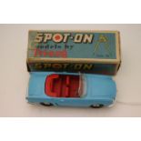 Boxed Triang Spot On No.166 Renault Floride Convertible in blue with a red interior, good