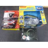 Two boxed RC vehicles to include Tanyo A304 Mini Jet Hovercraft, and Silverlit 85850 PicooZ