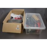 Model Railway - two boxes of Hornby OO gauge items including locomotives (LNER Flying Scotsman and