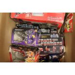 Transformers - Collection of six original boxed Hasbro Takara Transformers to include Optimus Prime,