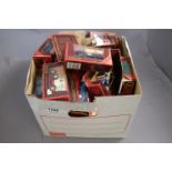 Collection of Matchbox Models of Yesteryear in red boxes (approximately 40)