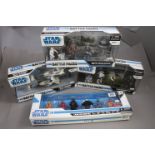 Star Wars - Four boxed Hasbro Star Wars The Legacy Collection Battle Packs to include Hoth Recon