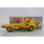 Boxed Dinky Supertoys 933 Leyland Cement Wagon with Portland Cement Blue Circle decals, gd, box