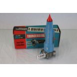 Boxed AJ Rosenthal 21 Thunderbirds Thunderbird 1 friction motor vehicle with some damage, box gd