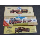Three boxed Corgi Diecast vehicles to include; Road transport 97366, Commercials Limited Edition A.