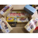 Eight boxed diecast vehicles to include Comercials x 2, Public Transport x 2, Road Transport x 1,
