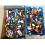 Large collection of unboxed model vehicles mainly Lledo