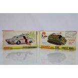 2 boxed Dinky vehicles to include #353 Shado 2 mobile with rocket launcher, good tracks also has