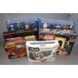 Star Wars - Six various boxed Hasbro Star Wars figure and vehicle sets to include The Black Series