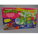 Original boxed Playmates Bandai Teenage Mutant Ninja Turtles Turtlecopter The Gooey Green Gunship,