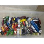 Collection of diecast model vehicles to include Vangaurds, Corgi etc all in vg condition