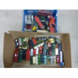 Collection of Playworn Diecast vehicles to include 1960's Dinky, Burago, Corgi