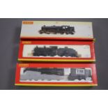 Three incorrectly boxed Hornby OO gauge locomotives to include BR 44402, 42452 and Iron Duke 70014