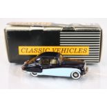 Boxed Gems & Cobwebs 1:43 GC28T/T Jaguar MK8 1957 in two tone blue, diecast excellent, box gd