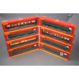 Eight boxed Hornby OO gauge rolling stock to include R4342B, R4337, R4339A, R4407A, R4437, R4404,