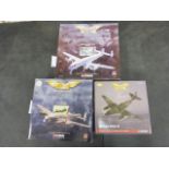 Three boxed Corgi The Aviation Archive limited edition models to include 1:144 x 2 (Battle Of