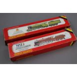 Two boxed Hornby OO gauge engines to include LNER Class A3 4-6-2 Flying Scotsman and R357 LMS
