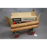 Boxed Mamod LW.1 Lumber Wagon. Gd condition overall