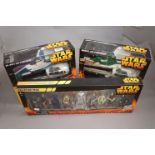 Star Wars - Two boxed Hasbro Star Wars Revenge of the Sith vehicles to include Obi Wan's Jedi