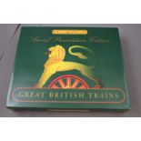 Boxed Hornby OO gauge Great British Trains R2084 GWR King Train Pack with King Charles II