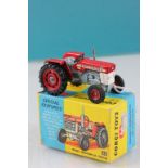 Boxed Corgi 66 Massey Ferguson 165 Tractor in red, vg condition with gd box