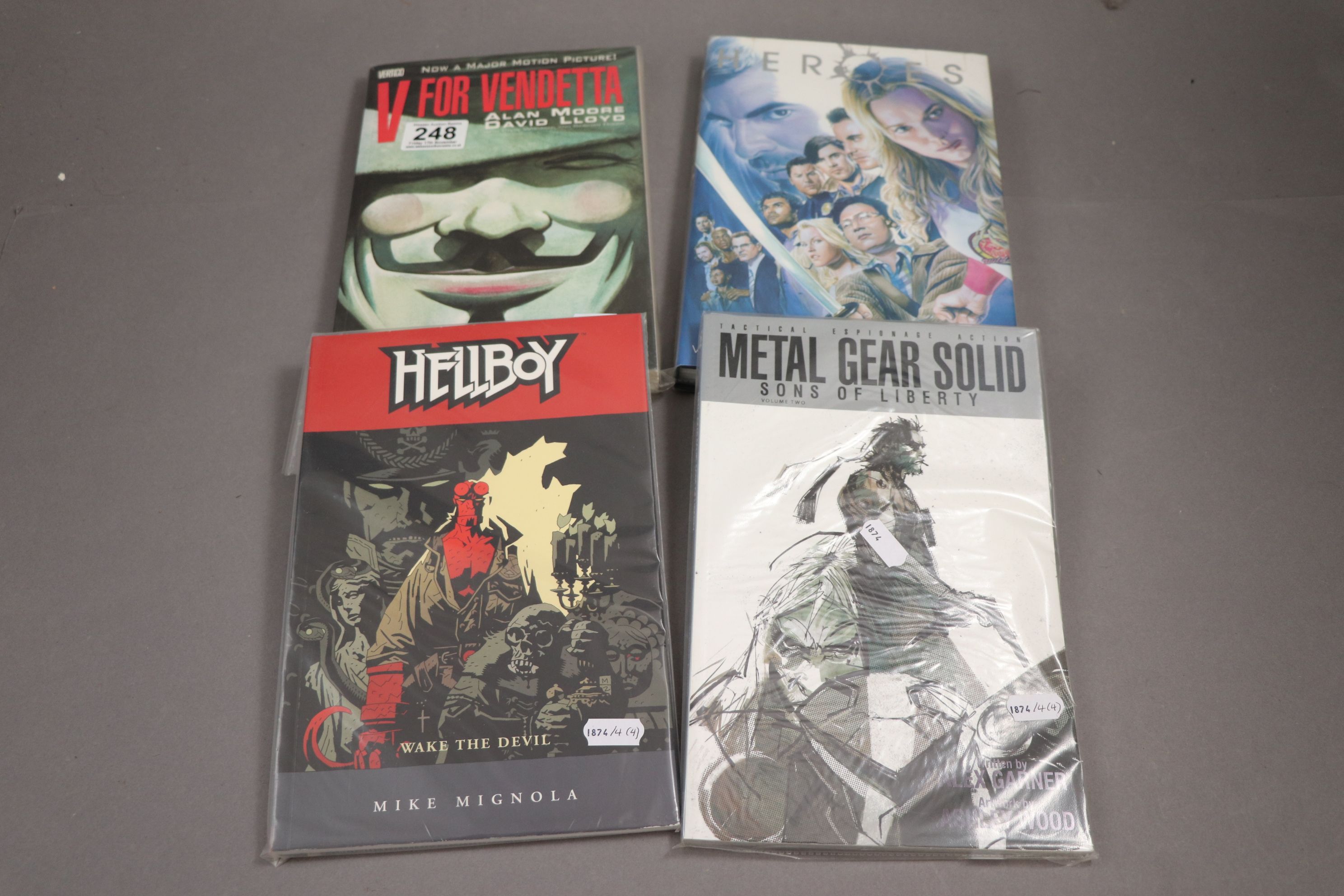 A collection of four comic books - Aron Eli Coleite, Chuck Kim, Joe Pokaski, Oliver Grigsby,