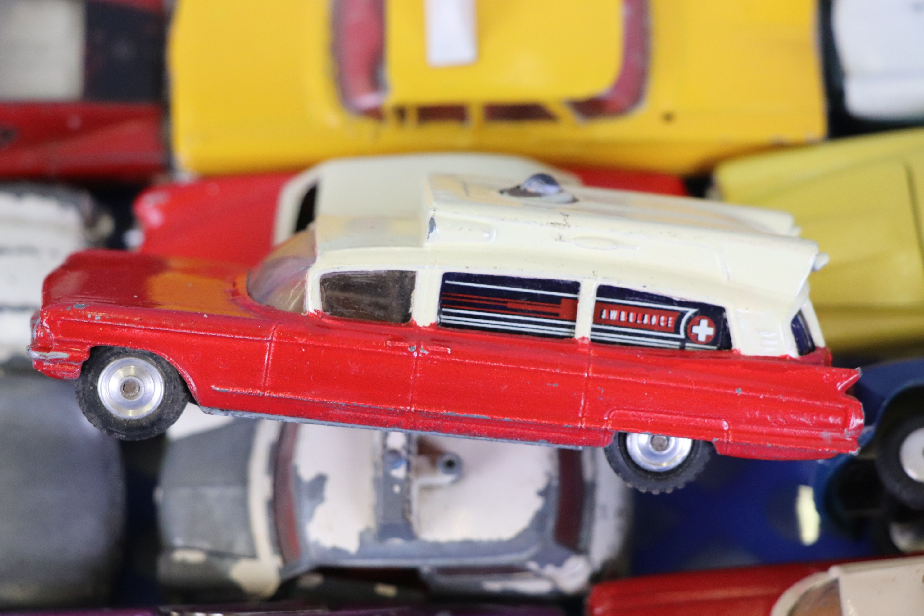 Collection of vintage Corgi & Dinky diecast model vehicles, play worn with the odd repaint, includes - Image 3 of 5