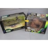 Star Wars - Two boxed The Power of the Force sets to include The Kenner Collection 69771 Rancor