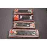 Four boxed Lima OO gauge engines (incorrectly boxed) to include D6506, D5401, LMS 7120 and City of