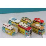 Six boxed Corgi diecast vehicles to include 215 Ford Thunderbird Open Sports , 419 Ford Zephyr