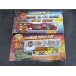 Two boxed Matchbox Gift Sets to include Gift Set G14 Grand Prix Set (box with two tears) and G15