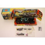 Boxed Corgi 267 Batmobile with both Batman & Robin figures, diecast gd-vg with small paint loss