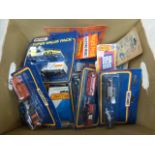 Good collection of approximately 50 carded Matchbox diecast vehicles, some have been opened but