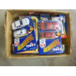 Seven Boxed Corgi Diecast Vehicles - 334, 424, 314, 421, 490, 285 and 328, Two Boxed Corgi Trucks