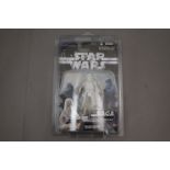 Star Wars Autograph - Carded Hasbro The Saga Collection Snowtrooper figure