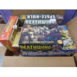 A good collection of used Games Workshop and war gaming figures and accessories to include boxed