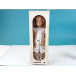 Boxed Sahsa doll 108 Sasha Redhead White Dress outfit complete, box fair-gd