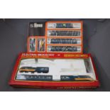 Two OO gauge model railway part train sets to include Lima and Hornby BR High Speed Train set with