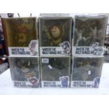 Set of six boxed McFarlane Where The Wild Things Are resin figures