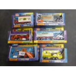 Six boxed Matchbox Super Kings to include K29 Ford Delivery Van, K24 Scammel Continental Truck,