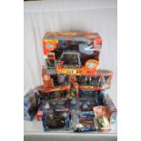 Collection of boxed and carded Doctor Who items to include, 2 Dr Who various series figure sets,