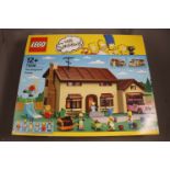 Boxed The Simpsons Lego 71006 The Simpsons House purportedly complete with minifigures, has been