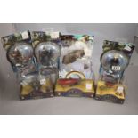 Seven boxed & carded The Golden Compass figures and vehicles to include Corgi x 3 and Pop Co x 4 all