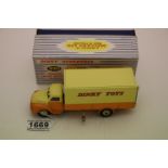 Boxed Dinky Supertoys 930 Bedford Pallet Jekta Van with Dinky Toys & Meccano decals, complete with