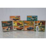 Ten boxed Matchbox 75 Series diecast vehicles to include 75 Helicopter, 53 Flareside Pick Up, 8