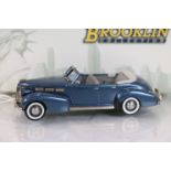 Boxed 1:43 scale Diecast The brooklyn Collection Factory Special No5 1938 Cadillac Sixty-Special