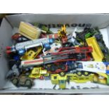 Collection of 1970's - 1980's die-cast model vehicles featuring Corgi, Dinky, Crescent etc