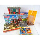 Group of mixed toys to include boxed Matchbox Stingray Marineville Headquarters, boxed Vivid