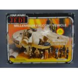 Star Wars - Original boxed Palitoy Star Wars Return of the Jedi Millennium Falcon Vehicle in good