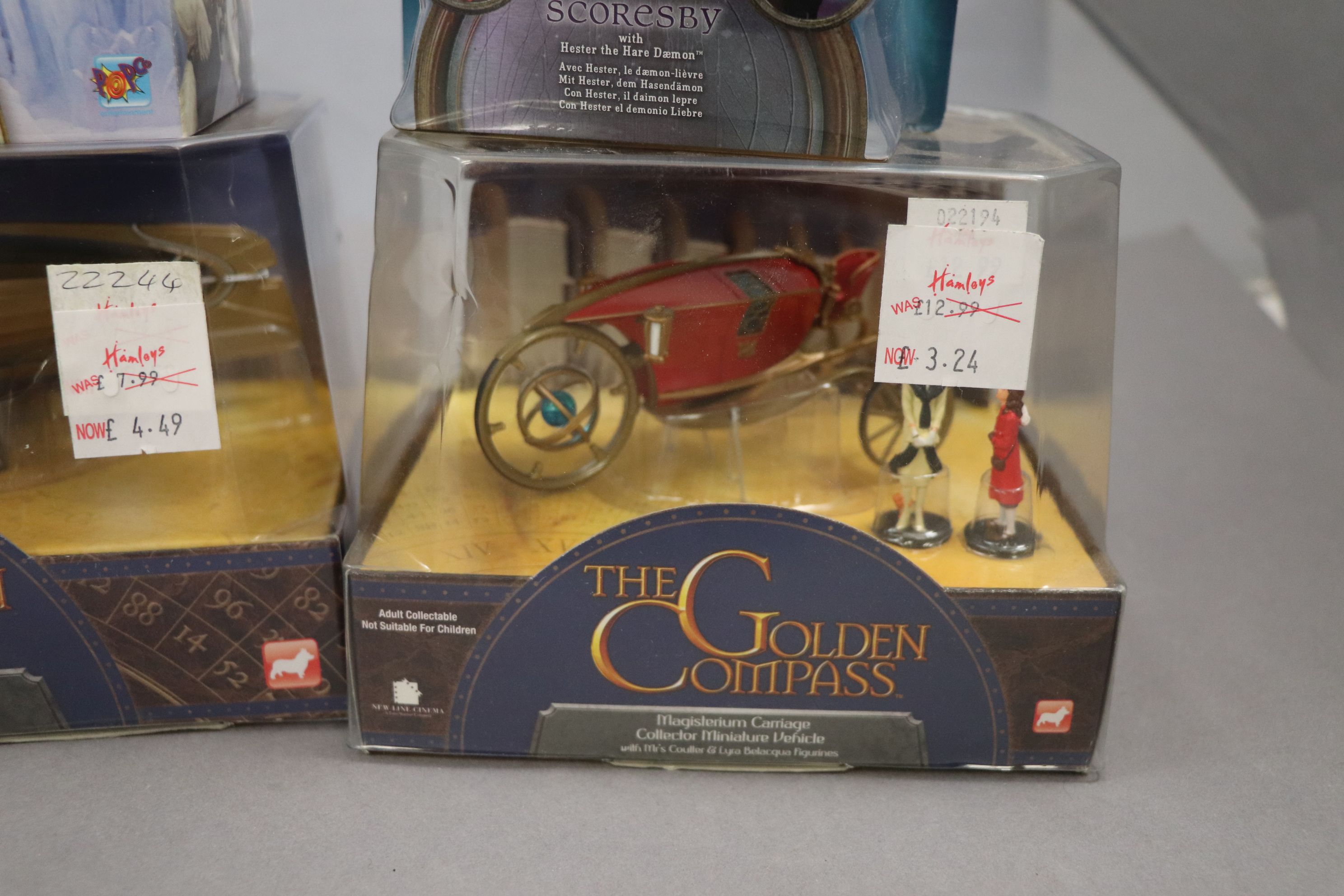 Seven boxed & carded The Golden Compass figures and vehicles to include Corgi x 3 and Pop Co x 4 all - Image 6 of 6